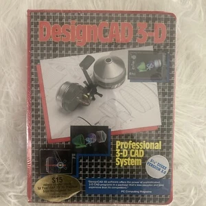 DesignCAD 3D Software 3.1 IBM PC RARE NOS NIB Sealed ! - Picture 1 of 4