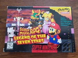 Super Mario RPG SNES Complete Authentic Tested - Picture 1 of 14