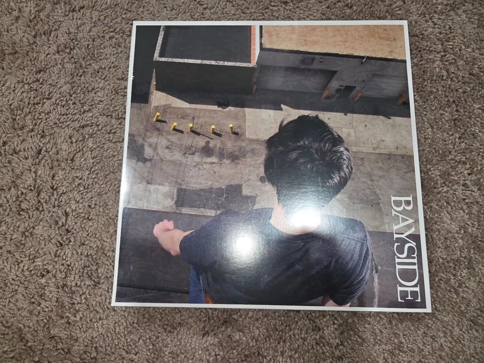 BAYSIDE Self Titled Rainbow Road Colored Vinyl LP /500 IN HAND - Image 1 of 4