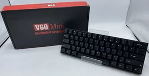 KBParadise V60 Mini Mechanical Keyboard KBPV6000 QWERTY | Free UK Delivery - Afbeelding 1 van 8