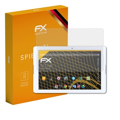 atFoliX 2x Displayfolie für Acer Iconia One 10 B3-A20 Schutzfolie matt&stoßfest - Bild 1 von 4