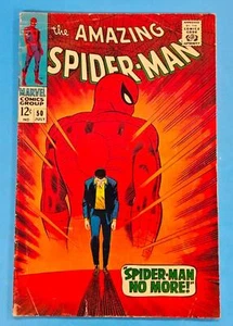AMAZING SPIDER-MAN # 50 ~ KEY ! 1st APP KINGPIN ~ 1967 Marvel Comic ROMITA  NICE - Picture 1 of 11