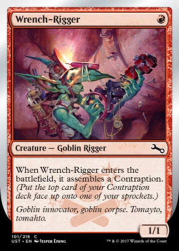 Wrench-Rigger ~ Near Mint Unstable MTG Magic UltimateMTG Red Card - Image 1 of 1