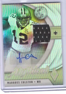 MARQUES COLSTON 2021 PANINI PHOENIX SILVER MYTHICAL PATCH AUTO #D 40/50 - Imagen 1 de 1