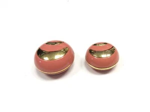 BOTTONE HAUTE COUTURE 1968 BIGLIA CORALLO SMILE ORO CM 3 - Picture 1 of 2