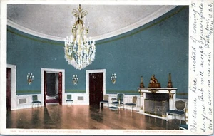 1906 WASHINGTON DC White House Interior Blue Room Detroit Publishing T695 CW - Picture 1 of 2