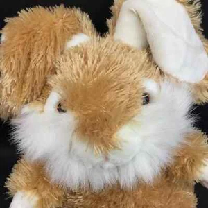 Dan Dee Collector's Choice Marrone Seduto 19" Peluche Orecchio Floppy Coniglietto Coniglio Morbido - Foto 1 di 9