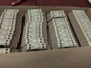 10 pcs Weidmuller Wiring Terminals WDU 2.5/TC TYP T , 1024200000 - Picture 1 of 2