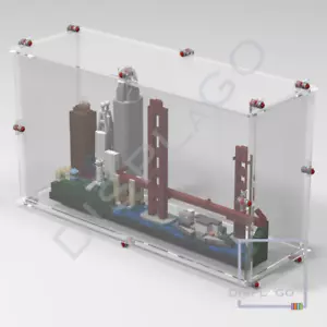 Display Case for LEGO® Architecture #21043 San Francisco - Picture 1 of 1