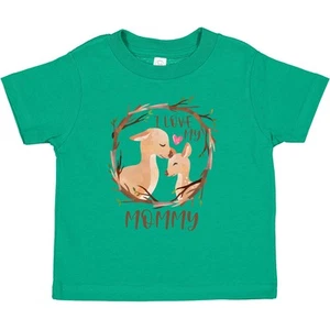 Inktastic I Love My Mommy Toddler T-Shirt Mom Mama New Mother Girl Mothers Day - Picture 1 of 6