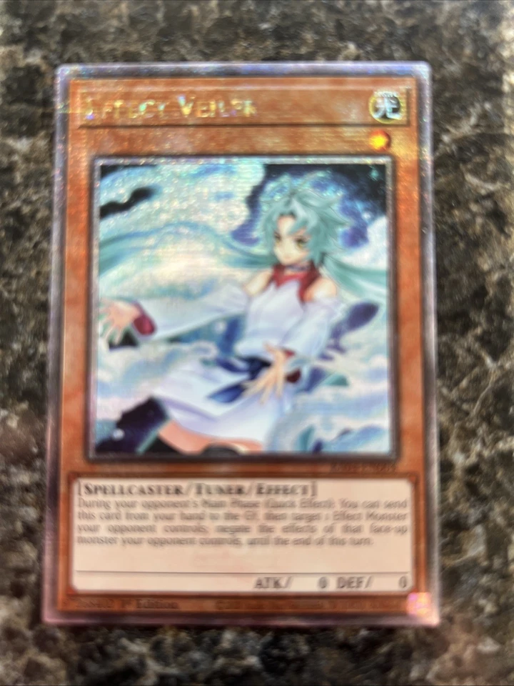 Velo efecto Yu-Gi-Oh RA04-EN004 cuarto de siglo secreto raro Foto 1 de 1