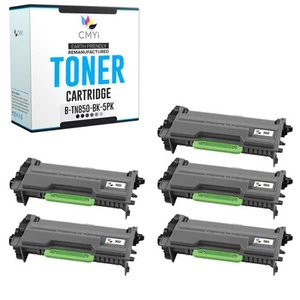 CMYi 5-Pack Compatible TN850 Cartridges for Brother MFC-L5700DN L5705DW L5750DW - Picture 1 of 7