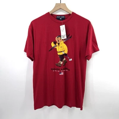 Camiseta De Colección Ralph Lauren Oso Mujer Grande Esquí Snow Bunny Polo Deporte Hecha en EE. UU. Foto 1 de 4