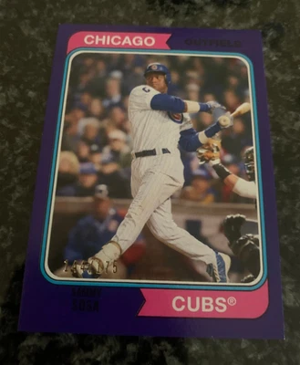 Topps Baseball 2020 azul #175 Sammy Sosa.........solo 144/175 Foto 1 de 2