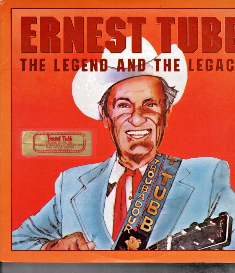 ERNEST TUBB on LP " THE LEGEND & THE LEGACY " country - Image 1 of 1