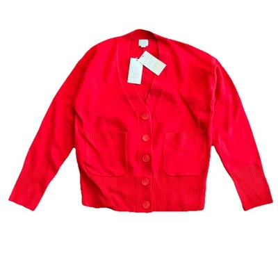 Cárdigan suéter tejido con botones delanteros cuello en V para mujer un nuevo día regalo de Navidad XS Foto 1 de 4