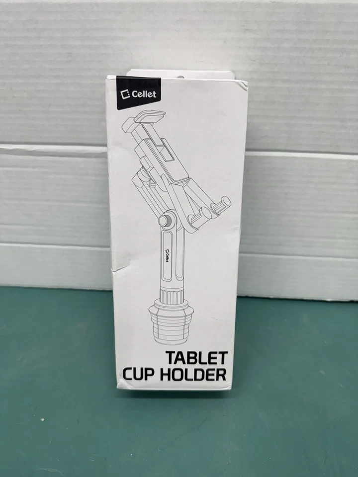 Cellet Cup Holder Tablet Mount Compatible with Apple iPad Galaxy Tablet - Image 1 of 4