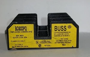 EIN (1) BUSS Sicherungshalter BC6033PQ 3-Sicherung  - Bild 1 von 8