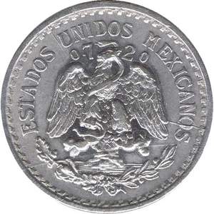 MEXICO MONEDA DE PLATA 10 CENTAVOS 1933 - Imagen 1 de 1