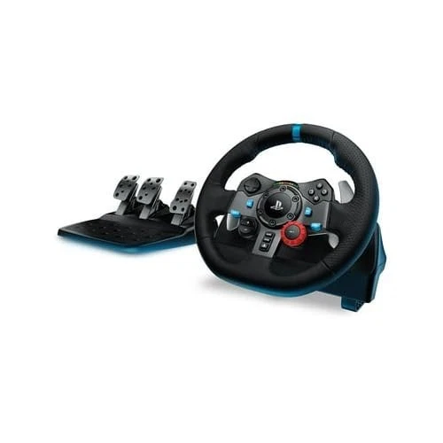 Logitech G29 Driving Force Racing Wheel and Floor Pedals PS5, PS4, PC, Mac Black - Image 1 of 4