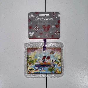 Disney Cruise Line DCL Joey Chou Art Ornament Mickey Minnie & Friends New W/ Tag - Picture 1 of 3