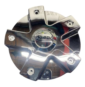 KURV Twisted Chrome Wheel Center Cap PD-CAP60-P5143 PD-CAPSX-P5143 - Picture 1 of 3