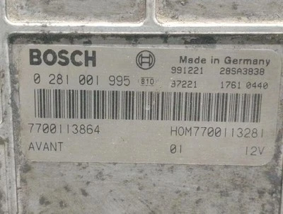 7700113864 centralina motore per RENAULT LAGUNA I (B56 556 ) 1.9 DTI 5357837 - Immagine 1 di 4