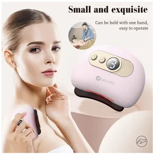 Electric Gua Sha Massager Hot Stone 42° Heated Vibration Scraping Face Body - Picture 1 of 9