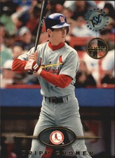1995 Stadium Club  St. Louis Cardinals Baseball Card #602 Tripp Cromer