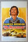 MR MAJESTYK Charles Bronson original belgisches Filmplakat '74