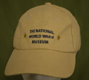 The National World War II Museum Khaki Adjustable Hat Cap - Picture 1 of 10