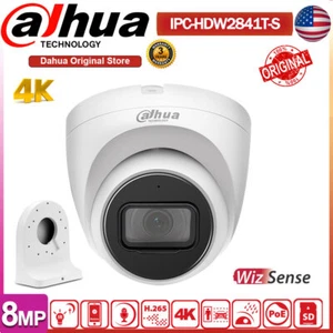 Dahua 4K 8MP IPC-HDW2841T-S IP Camera Wizsense Starlight IR Mic w/ PFB205W-E Lot - Picture 1 of 23