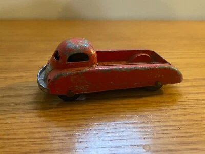 Tootsietoy 复古 20 世纪 40 年代 Red Hudson 皮卡 未来主义卡车 ax-52 — 第 1/4 张图片