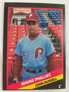 1988-Maine Phillies-CMC Minor League Baseball Card-John Russell