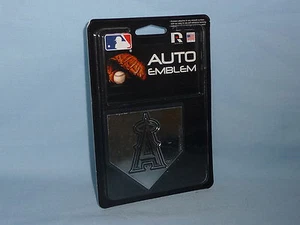 LOS ANGELES ANGELS of ANAHEIM  Metallic Silver AUTO EMBLEM   by Rico  NIP - Picture 1 of 2