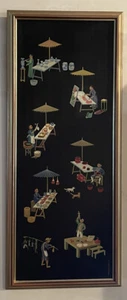 MAXWELL MAYS Rhode Island 1918-2009 ORIGINAL ÖLGEMÄLDE ""Chinesischer Markt"" 1972 - Bild 1 von 10