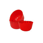 Puto Kutsinta Lompang Pichi Dessert Plastic Cup Molder Red Color 36 Pieces 4.5Cm