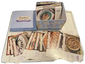 Vintage Grandma's Kitchen Treasured Family Recipes In Box 150 Assorted Recipes - Picture 1 of 2