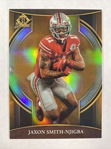 JAXON SMITH-NJIGBA 2022 Bowman University INVICTA ORANGE #12/25 Ohio State * gn