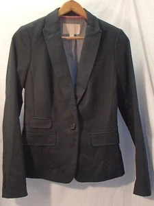 Banana Republic Dark Navy Blue Blazer Women's Size 2 Pant Suit Jacket Only - Picture 1 of 5
