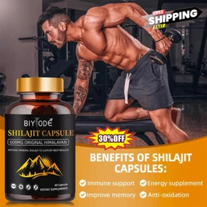 Shilajit Gummies Pure 100% Himalayan-Organic Shilajit Resin Natural Supplement - Bild 1 von 10