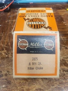 miller 7825 filter choke 0.6mH 2 amps - Picture 1 of 10