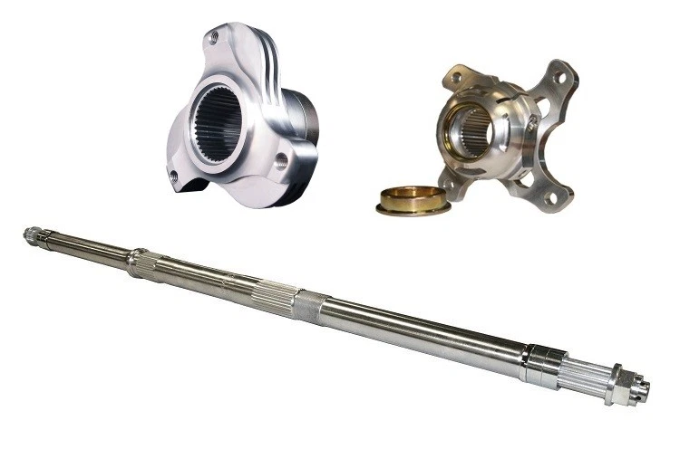 Eje Lonestar LSR Axcalibar + Buje de piñón / Tuerca de bloqueo + Buje de freno Suzuki LTR450 Foto 1 de 1