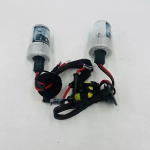 H3 5000K Xenon HID Bulb Pair Headlight - Picture 1 of 8