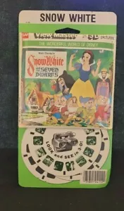 Sealed K69 Disney's Disney Snow White 7 Dwarfs view-master Reels Stapled Packet - Picture 1 of 1