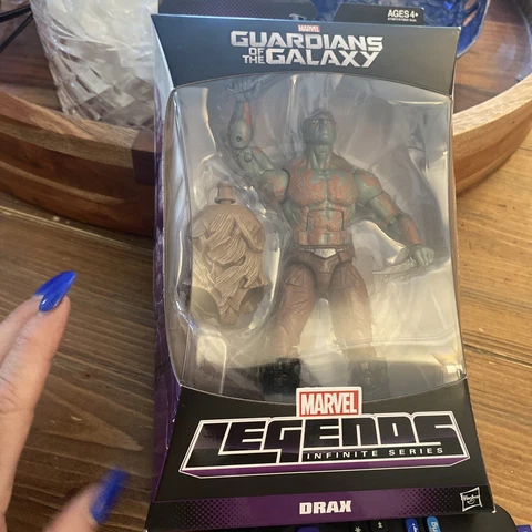 Marvel Legends Infinite Series Unopened drax BAF Guardians of the Galaxy bn-23 Cover