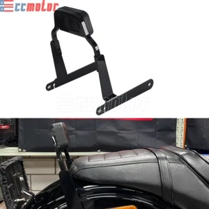 Sport Sissy Bar Backrest W/ Pad For Harley Dyna Super Glide FXD FXDC FXDB 06-17 - Picture 1 of 9