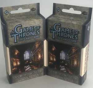 (2)x Game of Thrones GOT Gates of the Citadel Chapter Pack Deck Card Game CCG - Picture 1 of 3