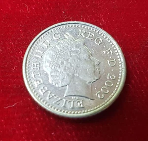 5 Five Pence 2002 Elizabeth Great Britain England United Kingdom Coin Coin - Picture 1 of 2