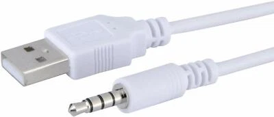 5 x New USB Cable Sync+Charger Cord For IPOD SHUFFLE 2ND GEN 2G Generation Only - Image 1 of 3